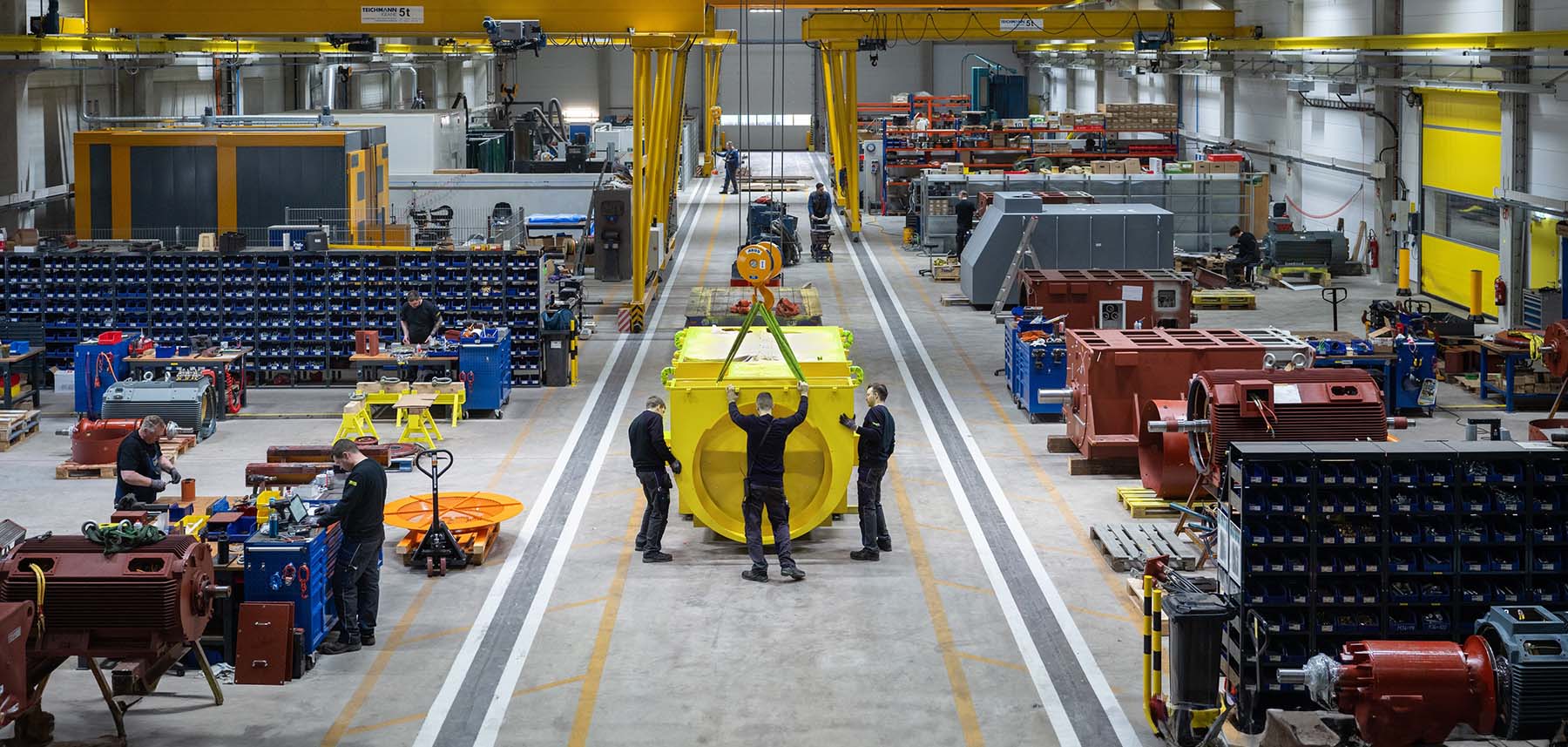 Menzel Emergency Industrial Motors Stock & Dispatch Facility