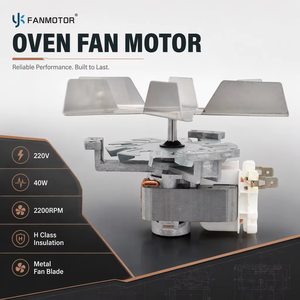 High Quality Oven Fan Motor AC 220V 40W 2200RPM Shaded Pole Motor With H Class Insulation and Metal Fan Blade