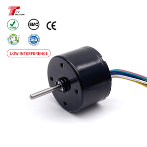 High Torque Strong Magnetic DC 12V 24V BLDC Fan Motor