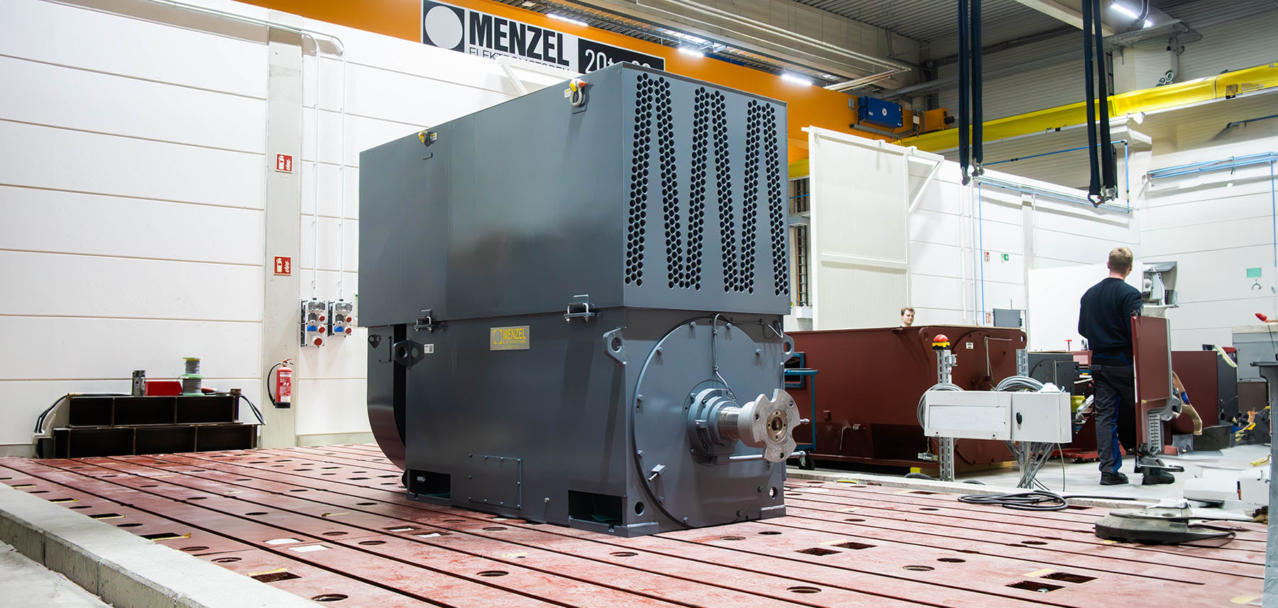 Independent Electric Motor Load Test Field - Menzel Motors Germany