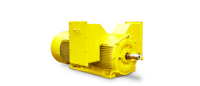 Ribbed cooled surface cooled squirrel cage motor IC 411 IC 416